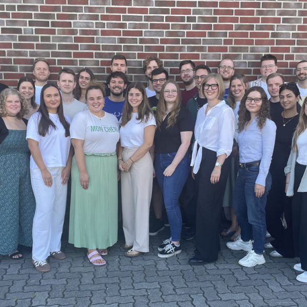 Die Neuen im August 2025 - Gruppenbild