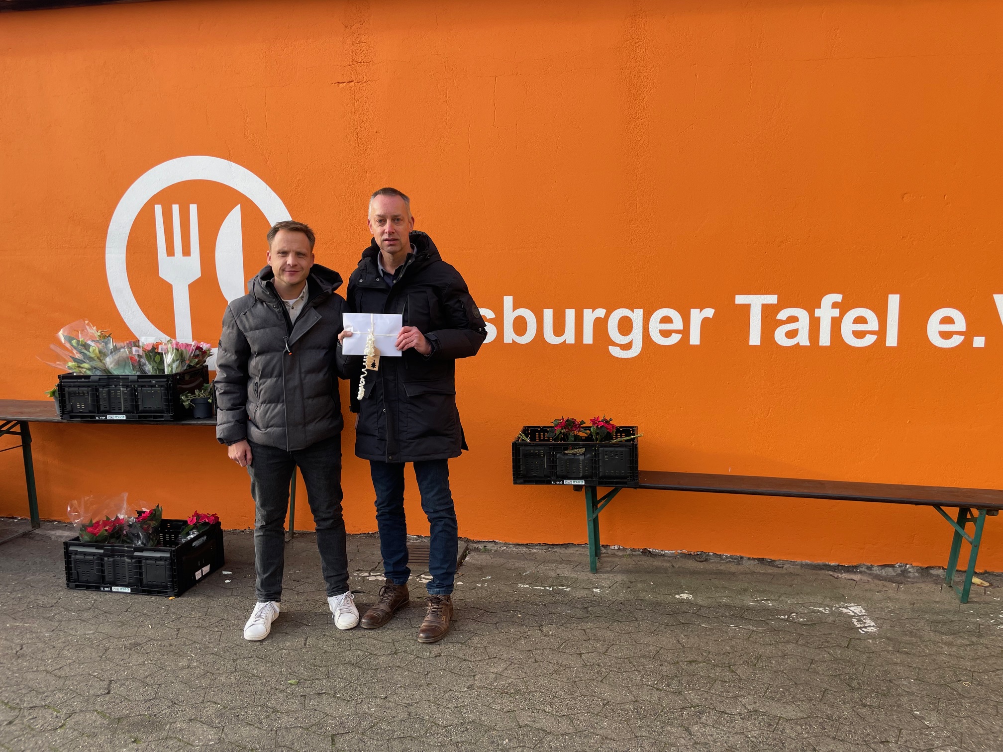 Spendenübergabe Wolfsburger Tafel