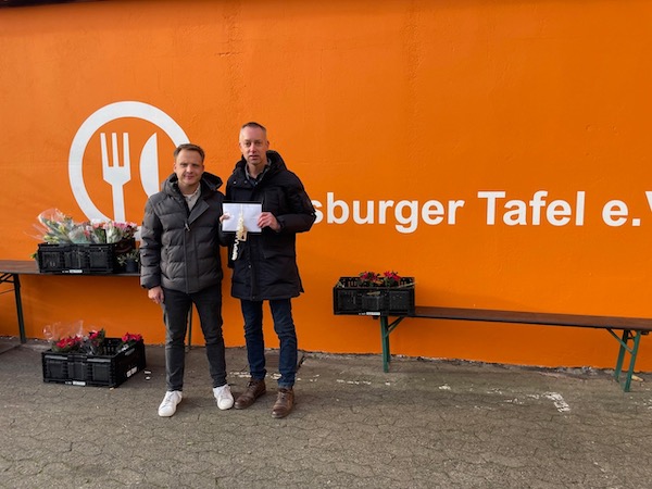 Spendenübergabe Wolfsburger Tafel